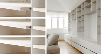 Verbinder & Bodenträger - Keilverbinder für verdeckte Montage | Länge: 3000 mm