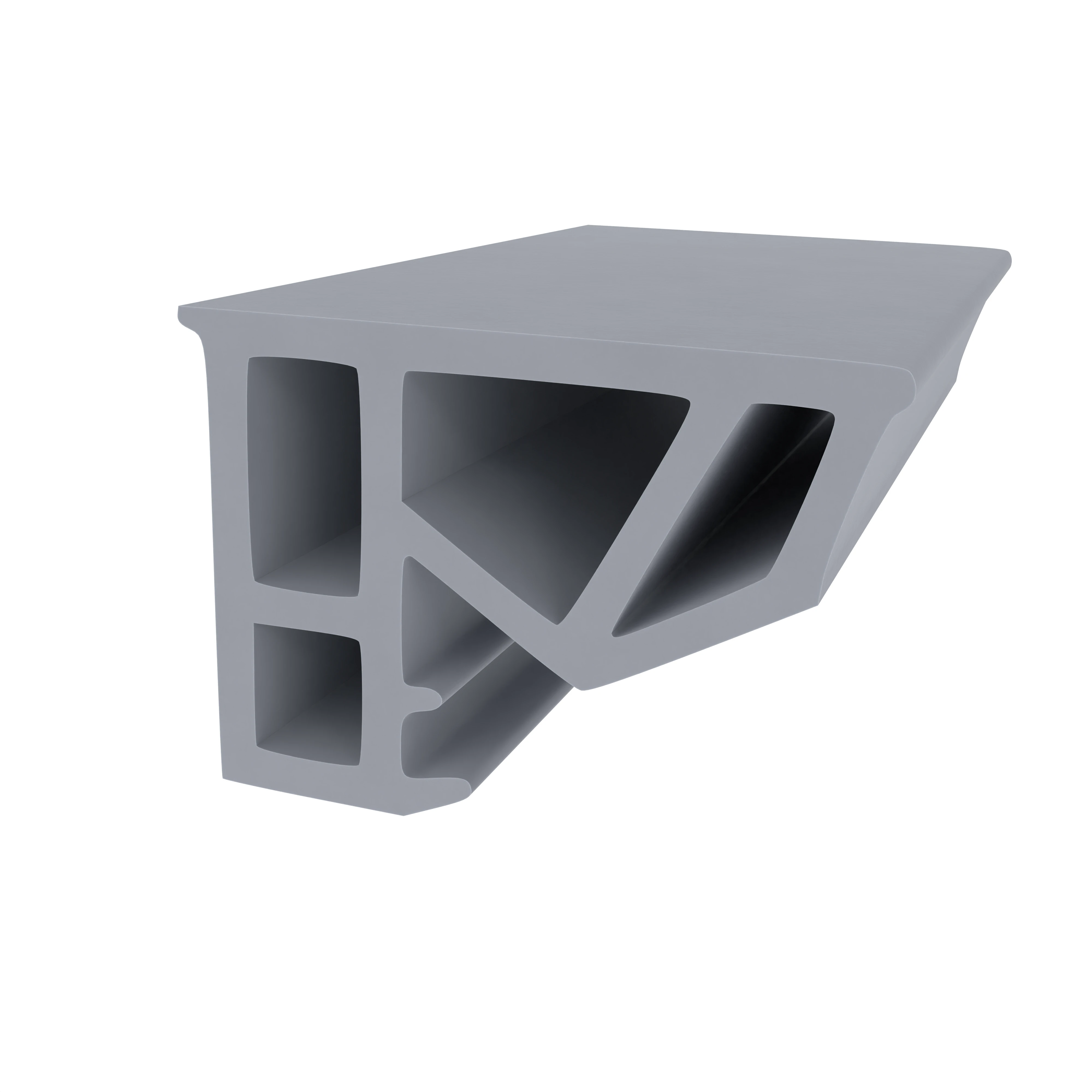 Stahlzargendichtung für Stahlzargen | 13 mm Breite | Farbe: grau