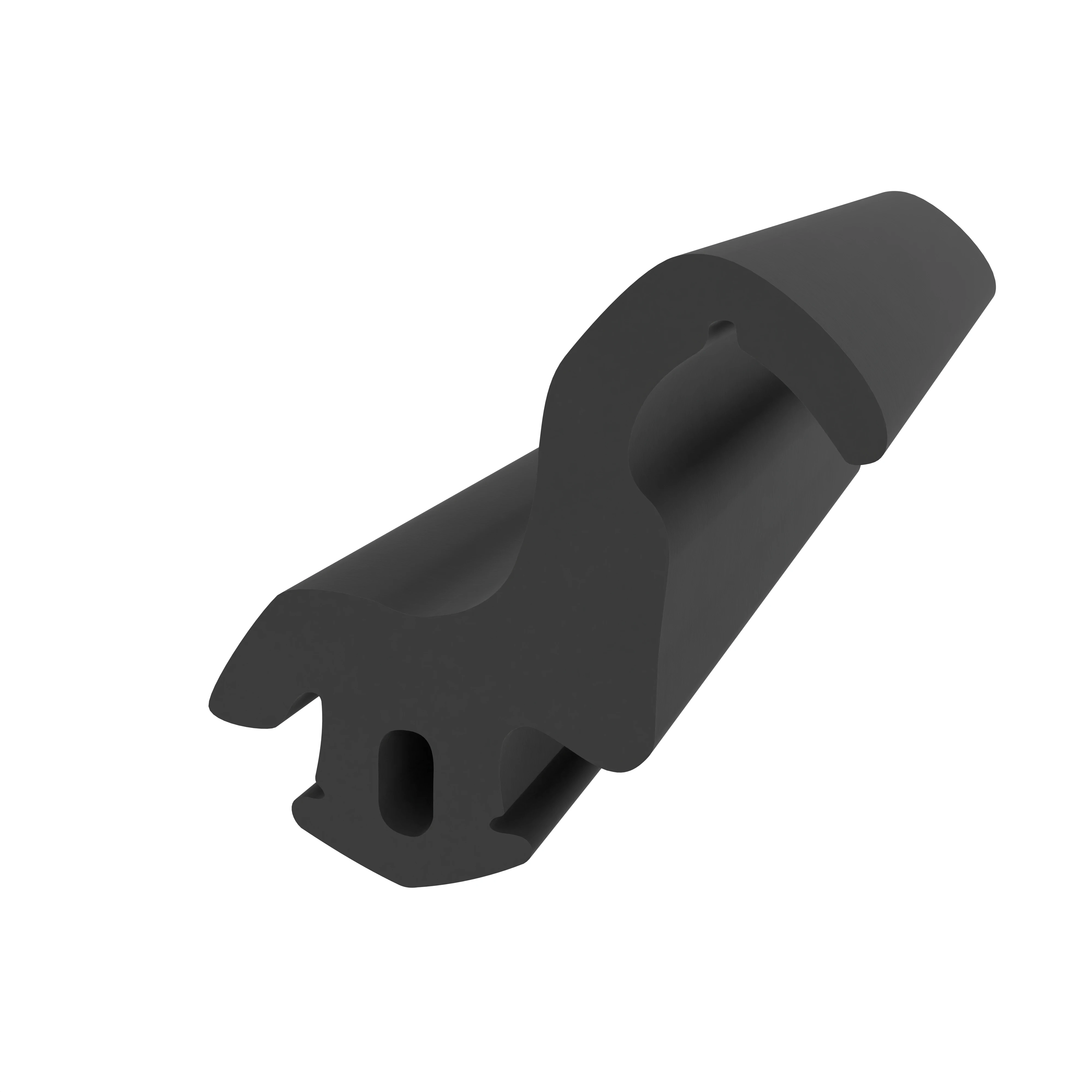 Mitteldichtungen - Mitteldichtung für Metall- und Alufenster | 14 mm Höhe | Farbe: schwarz