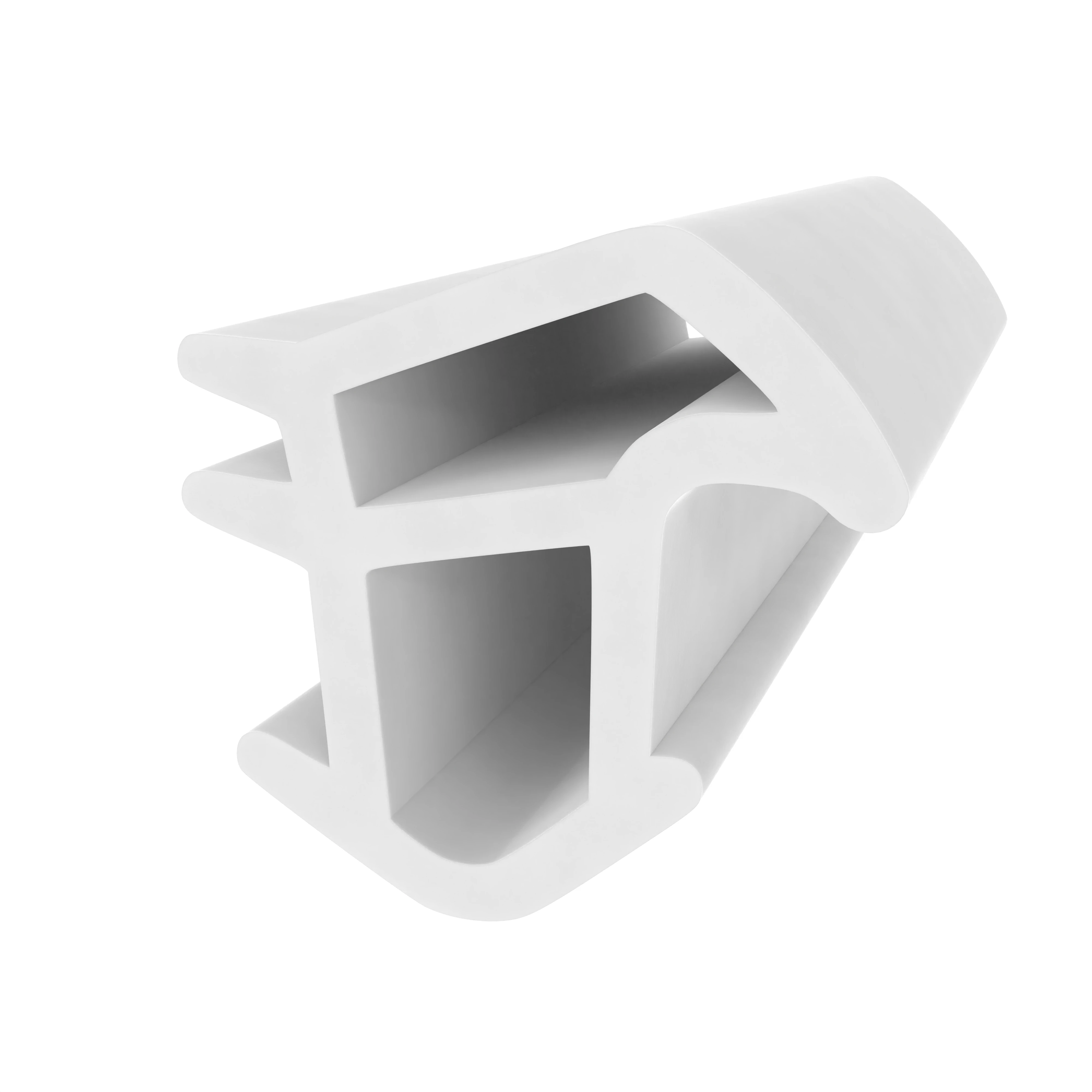 Stahlzargendichtung für Stahlrahmen | 15,2 mm Breite | Farbe: weiß Stahlzargendichtung für Stahlrahmen | 15,2 mm Breite | Farbe: weiß