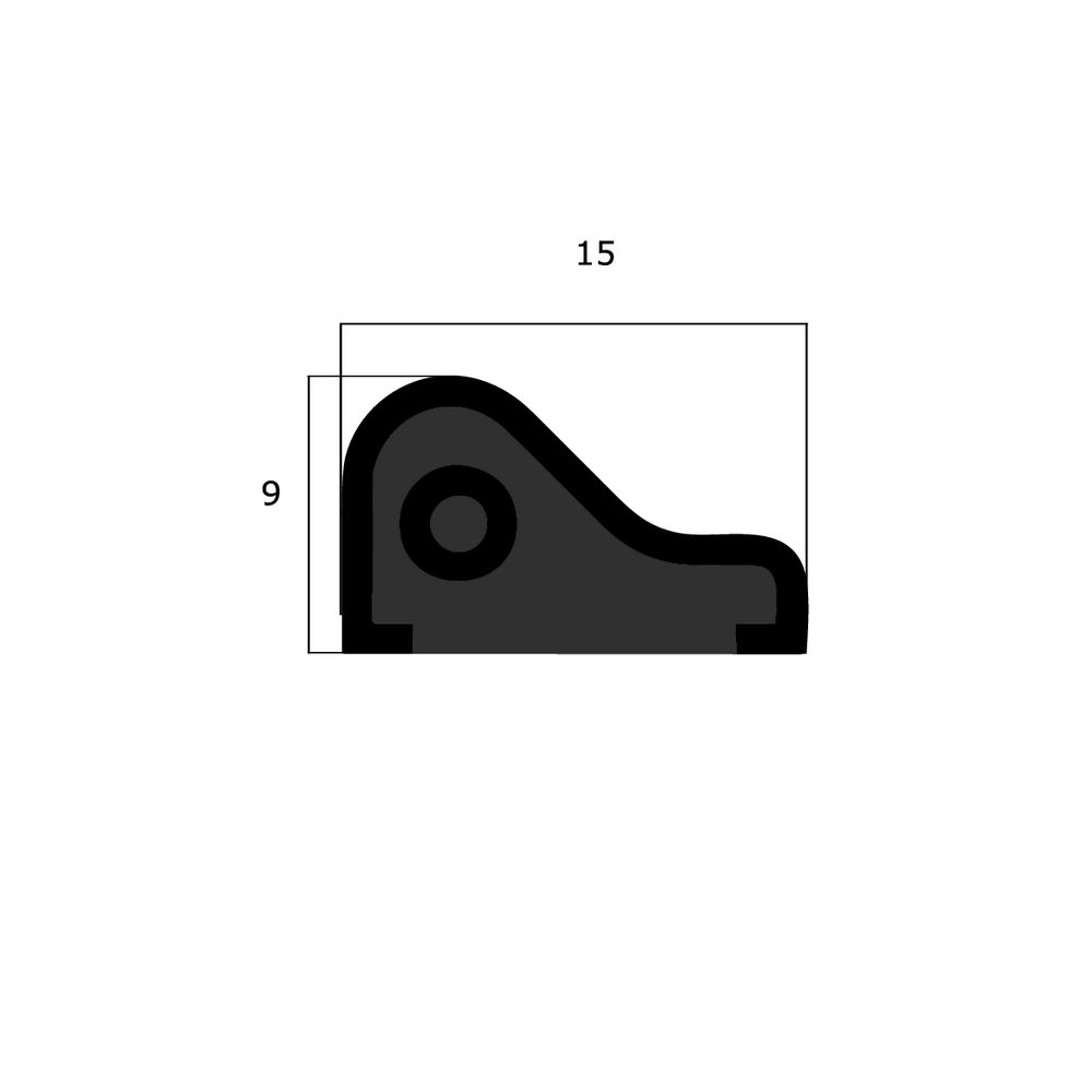 Schwallschutz Ecke | Aluminium | Farbe: weiß
