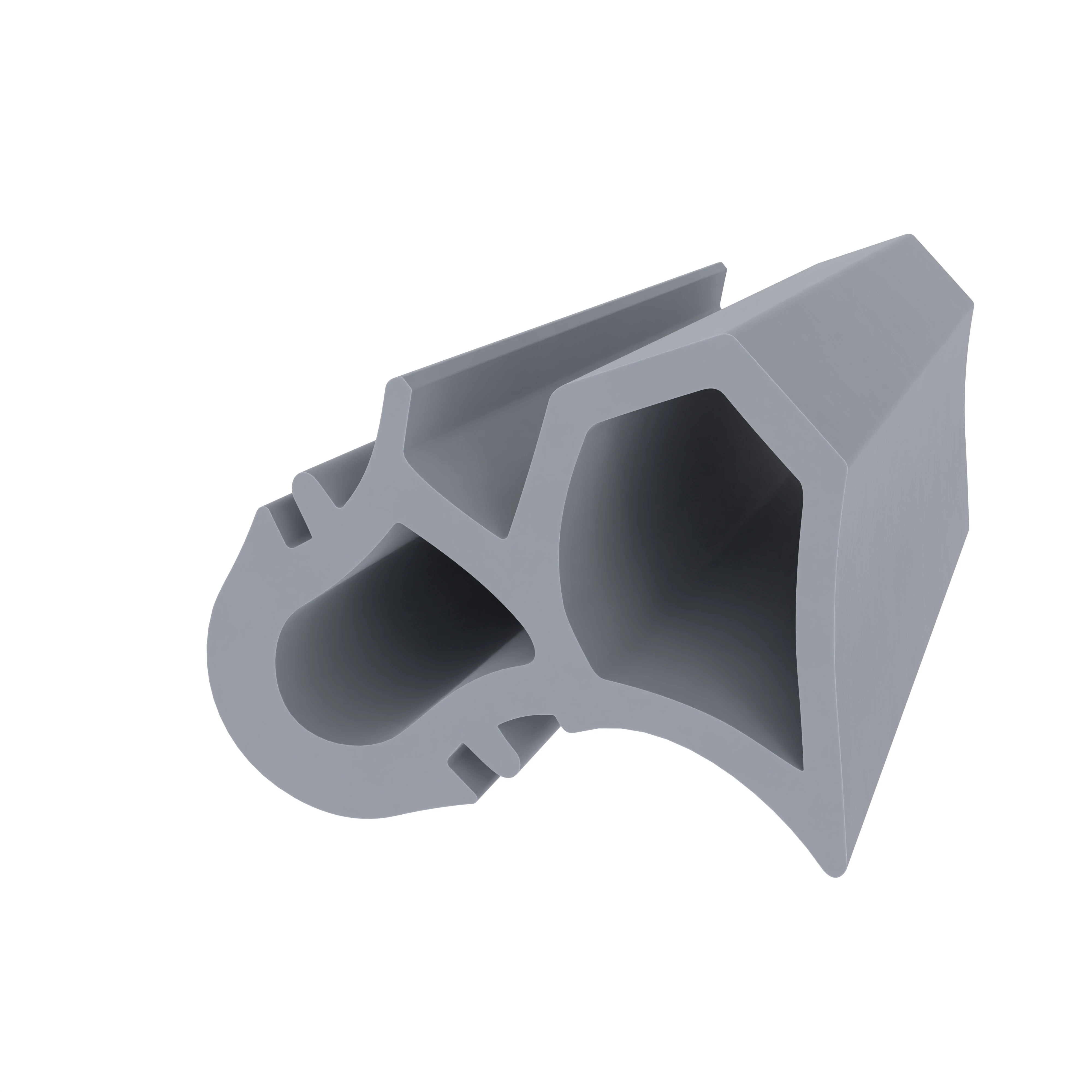Stahlzargendichtung für Stahlzargen | 25 mm Breite | Farbe: grau