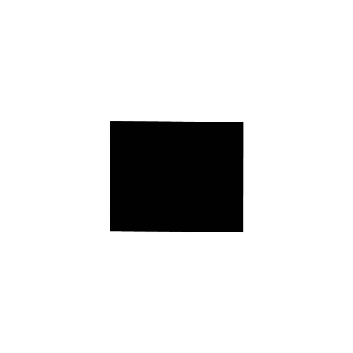 Moosgummi - Moosgummidichtung vierkant | 12 mm Breite | Farbe: schwarz