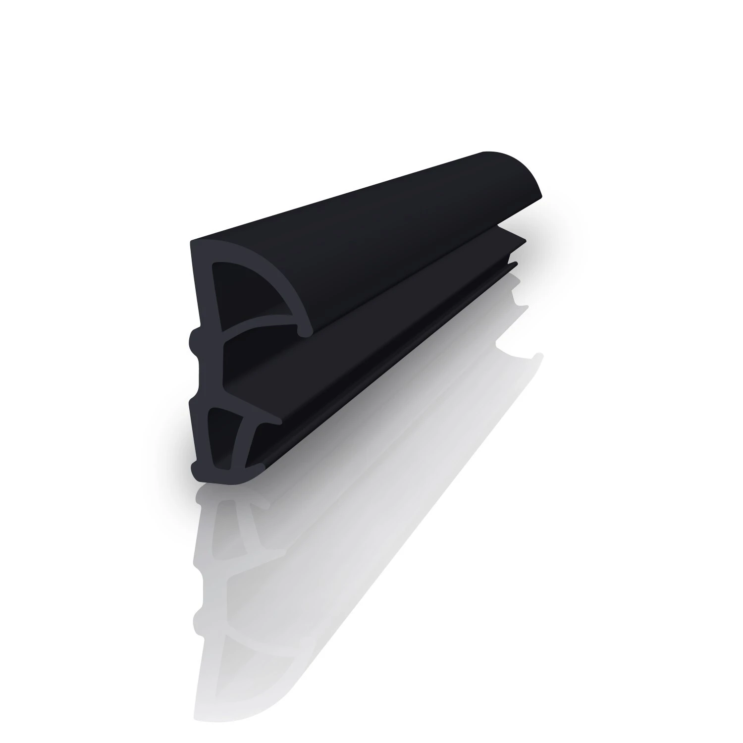 Stahlzargendichtung für Stahlrahmen | 12 mm Breite | Farbe: anthrazit