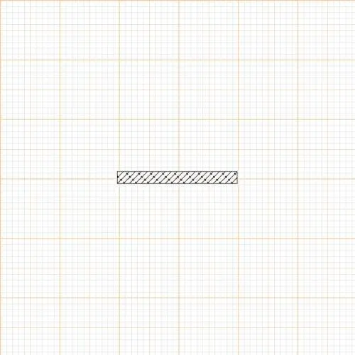 Moosgummi - Moosgummidichtung vierkant | 2 mm Höhe | Farbe: schwarz