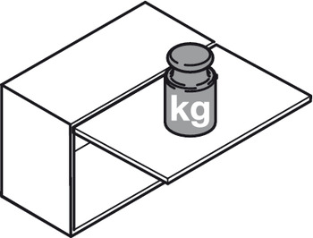 Beschläge - Innensechskantschlüssel | Schlüsselweite: 10 mm | Farbe: Grau