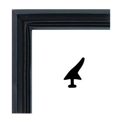 Dichtungsecke für Mitteldichtung F1519 | Farbe: schwarz Dichtungsecke für Mitteldichtung F1519 | Farbe: schwarz