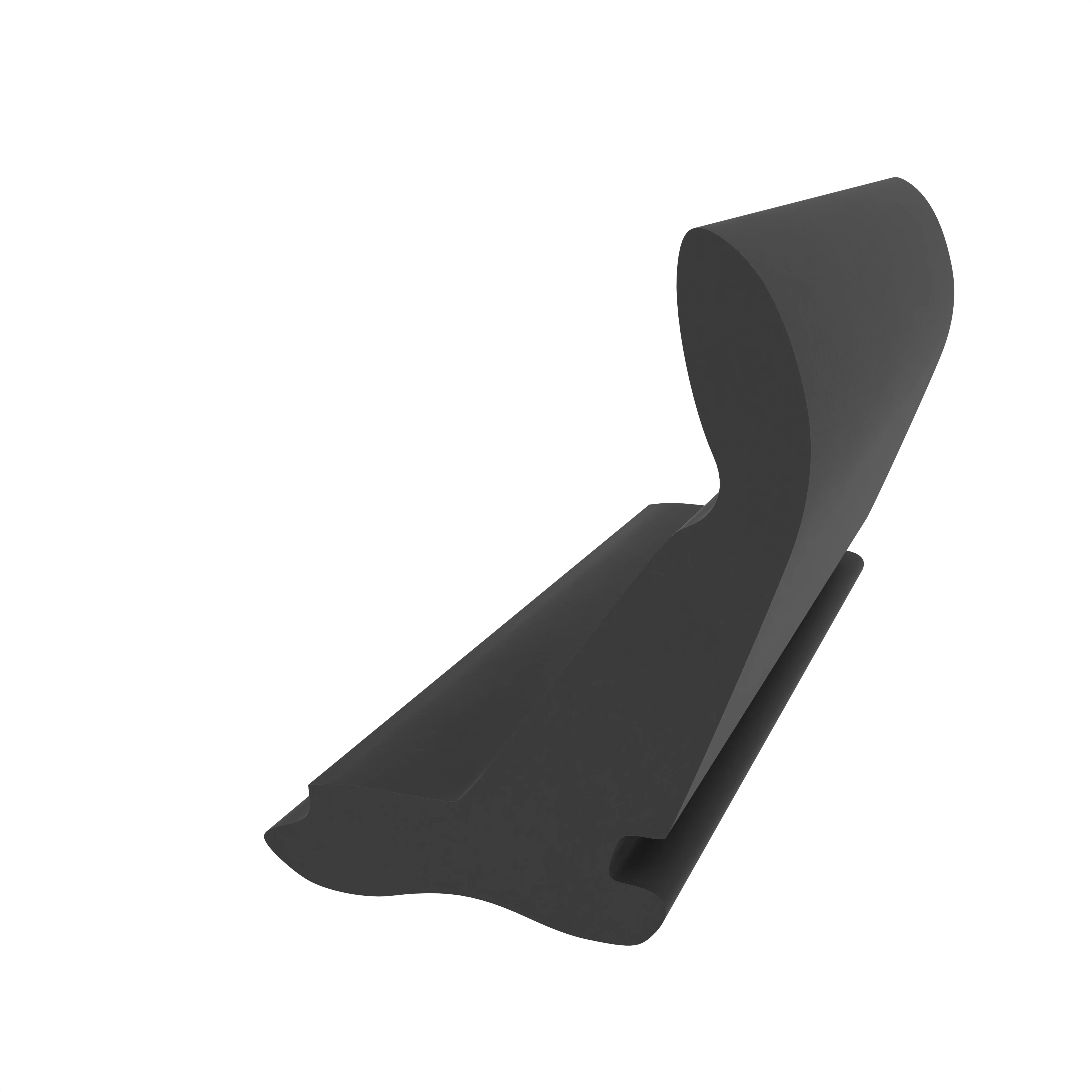 Mitteldichtungen - Mitteldichtung für Metall- und Alufenster | 19 mm Höhe | Farbe: schwarz