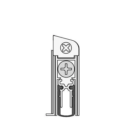 Absenkdichtungen - WIND-EX A Absenkdichtung von Athmer | Länge: 1110 mm