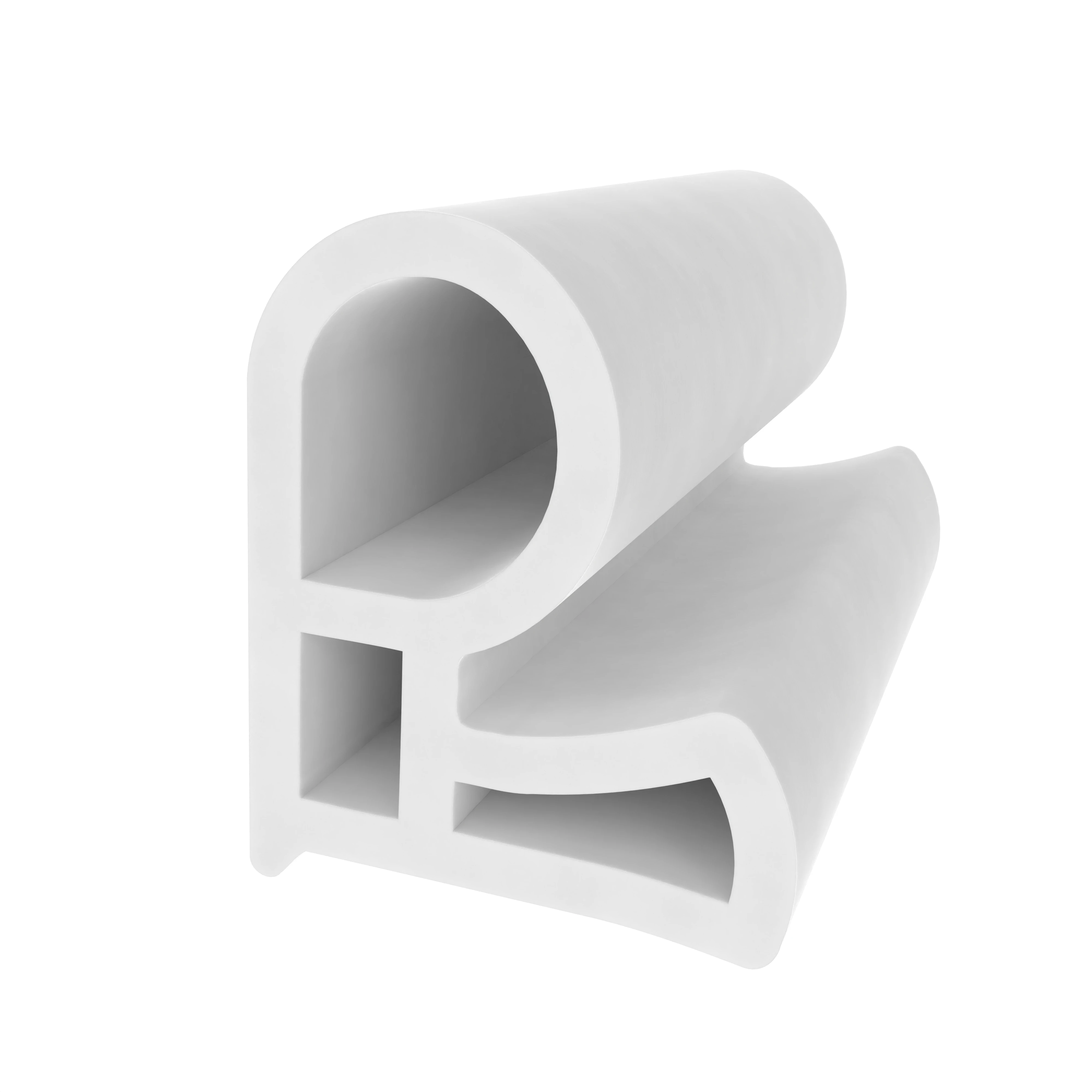 Stahlzargendichtung für Stahltüren | 14 mm Breite | Farbe: weiß Stahlzargendichtung für Stahltüren | 14 mm Breite | Farbe: weiß