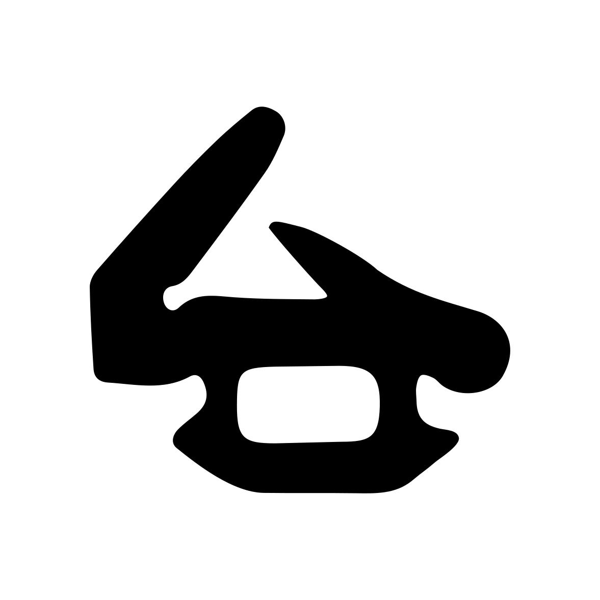 Lippendichtungen - Anschlagdichtung mit Lippe für Heroal | 10 mm Höhe | Farbe: schwarz