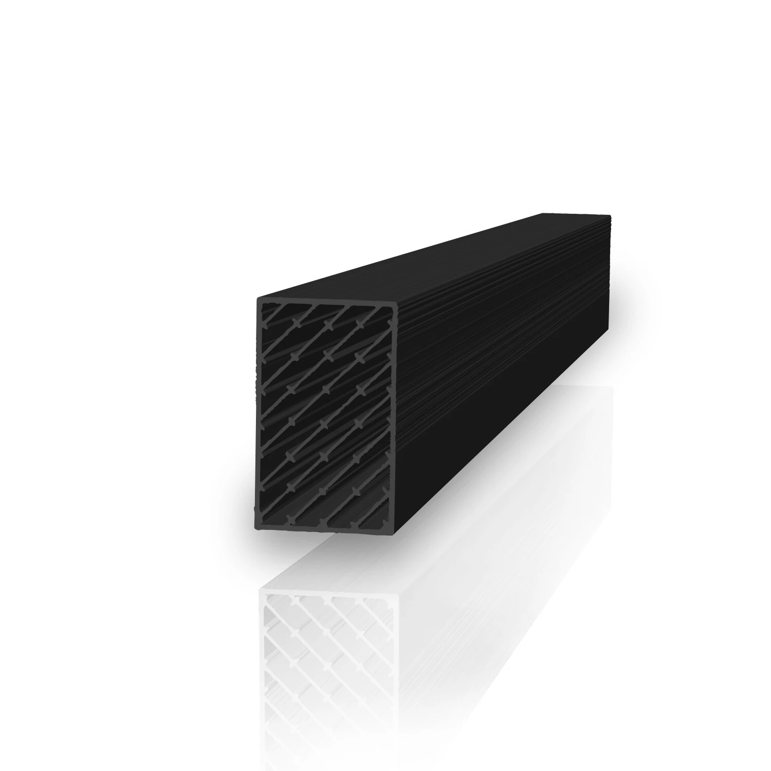 Stahlzargendichtung für Stahlprofile | 6 mm Breite | Farbe: schwarz Stahlzargendichtung für Stahlprofile | 6 mm Breite | Farbe: schwarz