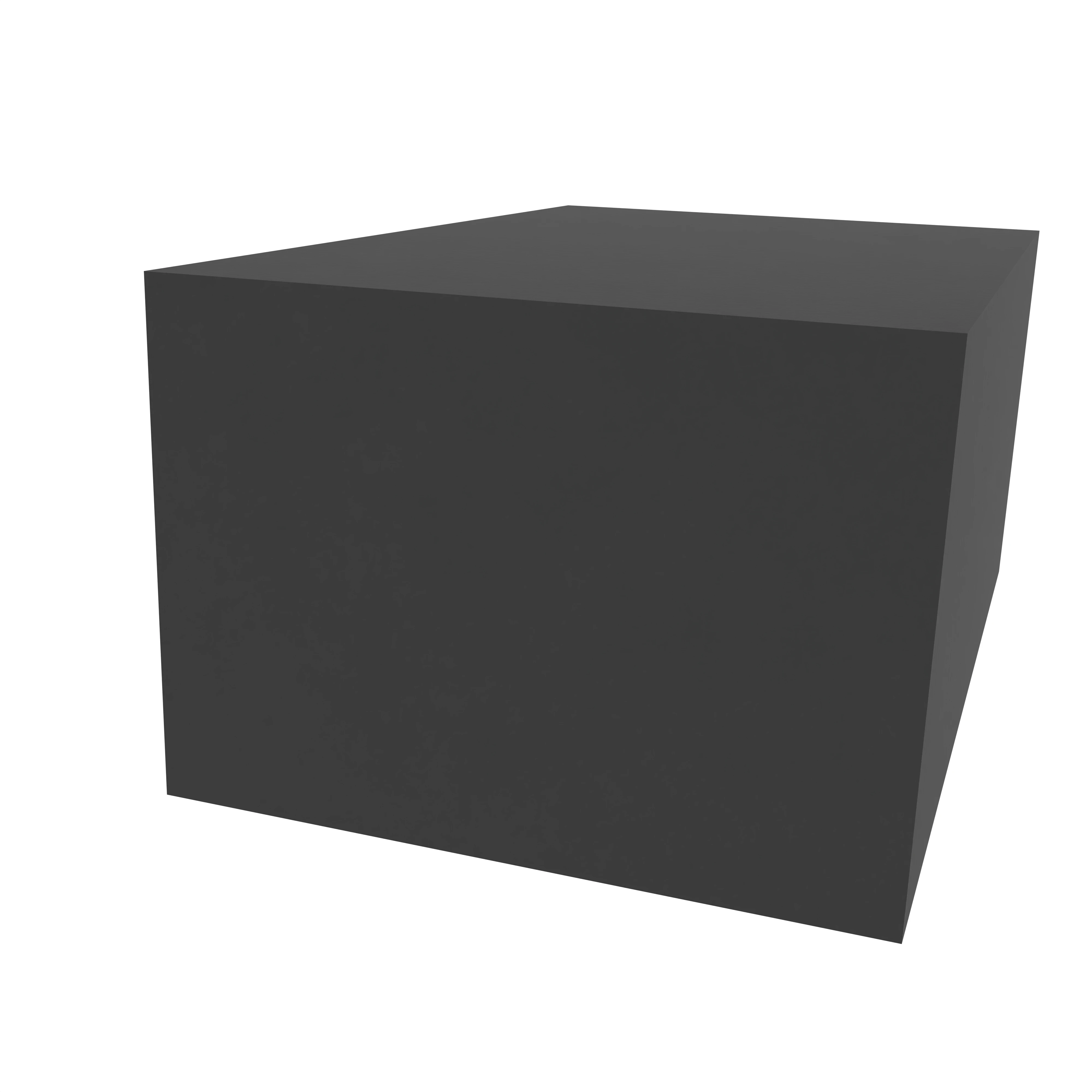 Moosgummi - Moosgummidichtung vierkant | 25 mm Breite | Farbe: schwarz