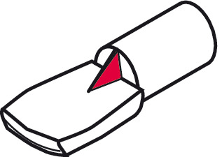 Verbinder & Bodenträger - Bodenträger für Holzböden aus Stahl mit Rastnase zum Einstecken in Bohrloch Ø 5 mm