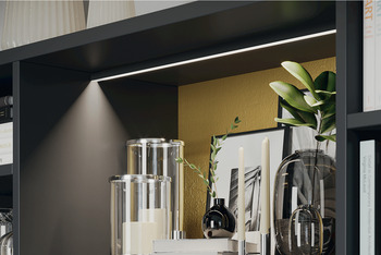 Unterbauprofil für Häfele Loox | Modell: Profil 2102 | Länge: 3000 mm