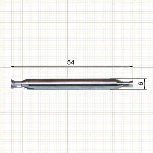 Maschinen & Ersatzteile - Fräser für Schwalbenschwanzfuß | Wegoma DF550 Vario | Länge: 54 mm