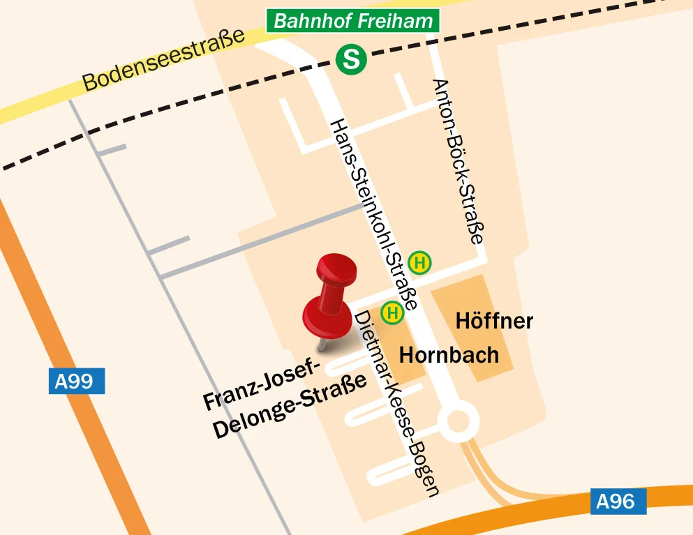 Karte von Graf Dichtung in der Franz-Josef-Delonge-Straße