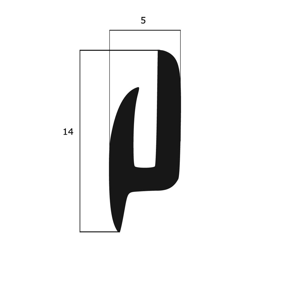 Kantenschutz - U-Profil in weiß