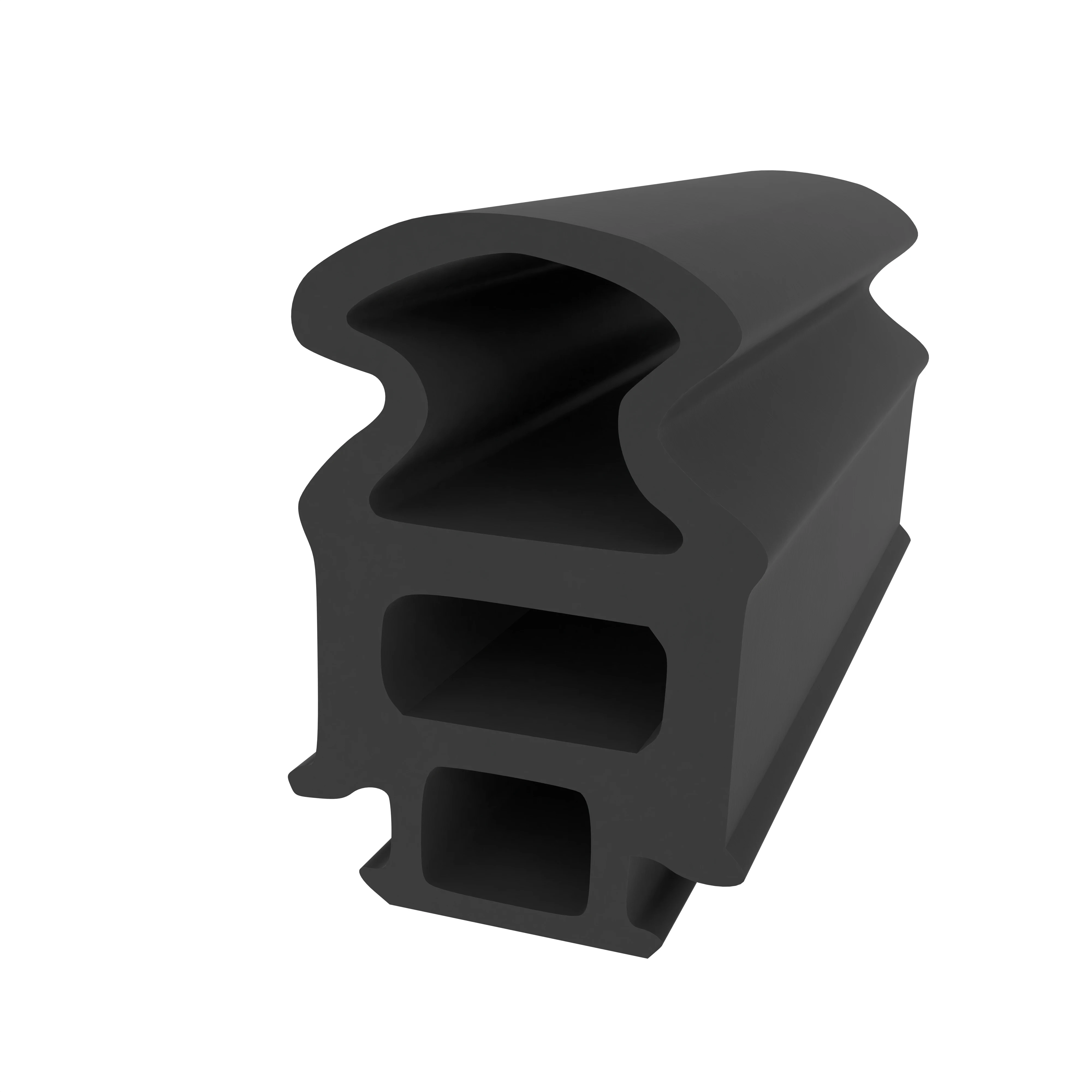 Verglasungsdichtung - Verglasungsdichtung für Schüco Fenster | 11 mm Breite | Farbe: schwarz