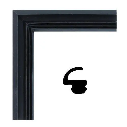 Dichtungsecken - Dichtungsecke für Abdeckdichtung F1702 | Farbe: schwarz