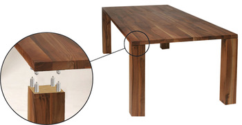 Verbinder & Bodenträger - Verbinder Lamello Invis Mx2 | Bohrlochdurchmesser: 12 mm | Oberfläche: vernickelt