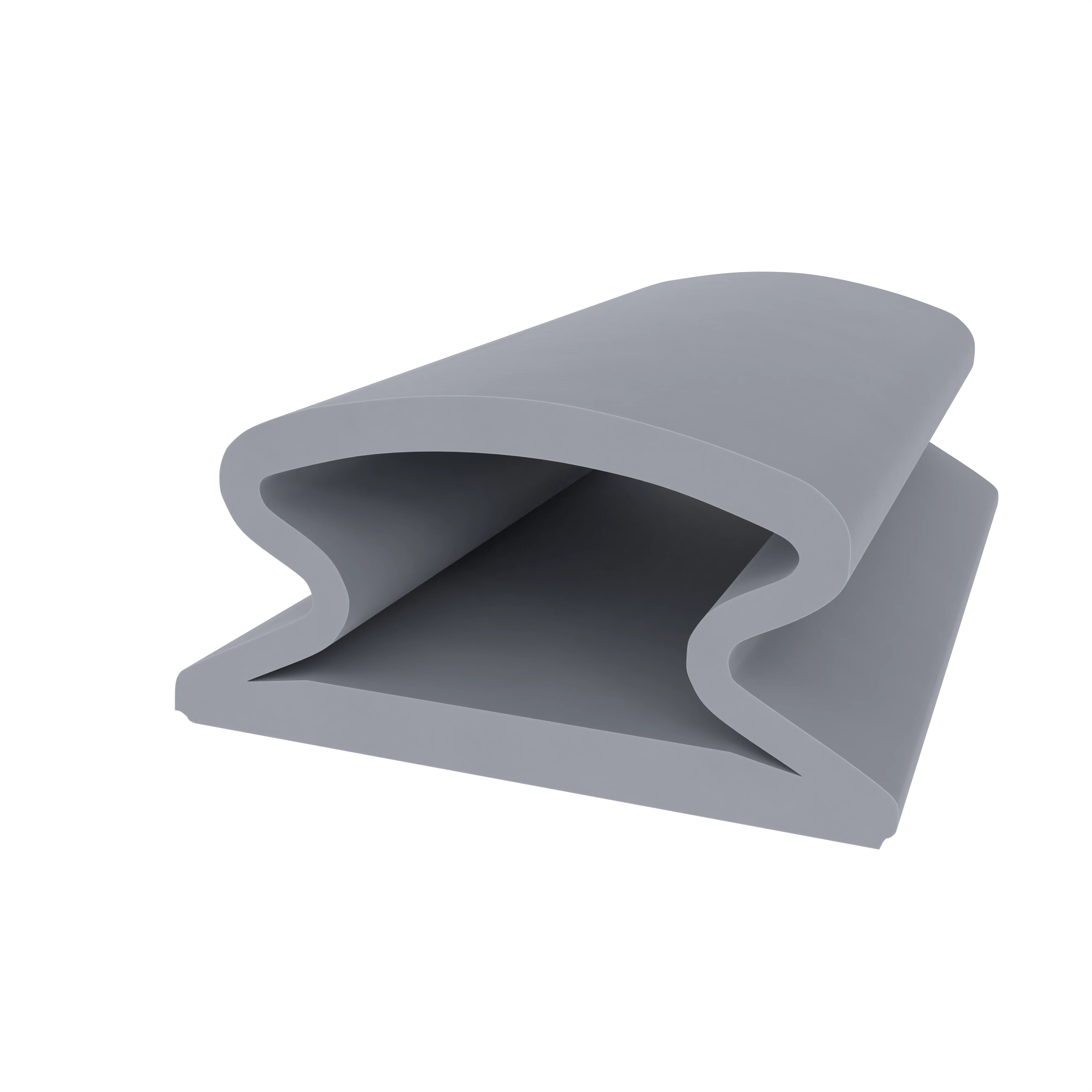 Selbstklebende Stahlzargendichtung | Stangenware | Farbe: grau