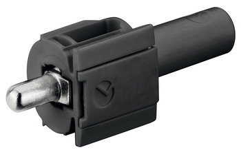 Verbinder & Bodenträger - Tablarträger mit Federsystem | Modell: SP 15/8/5 |  für Tablardicke: 16 - 19 mm