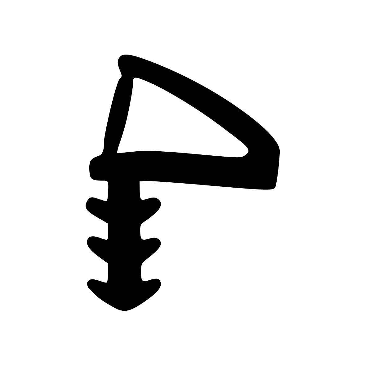 Türrahmen Dichtung - Holzzargendichtung für Holztüren | 9 mm Falzhöhe | Farbe: weiß