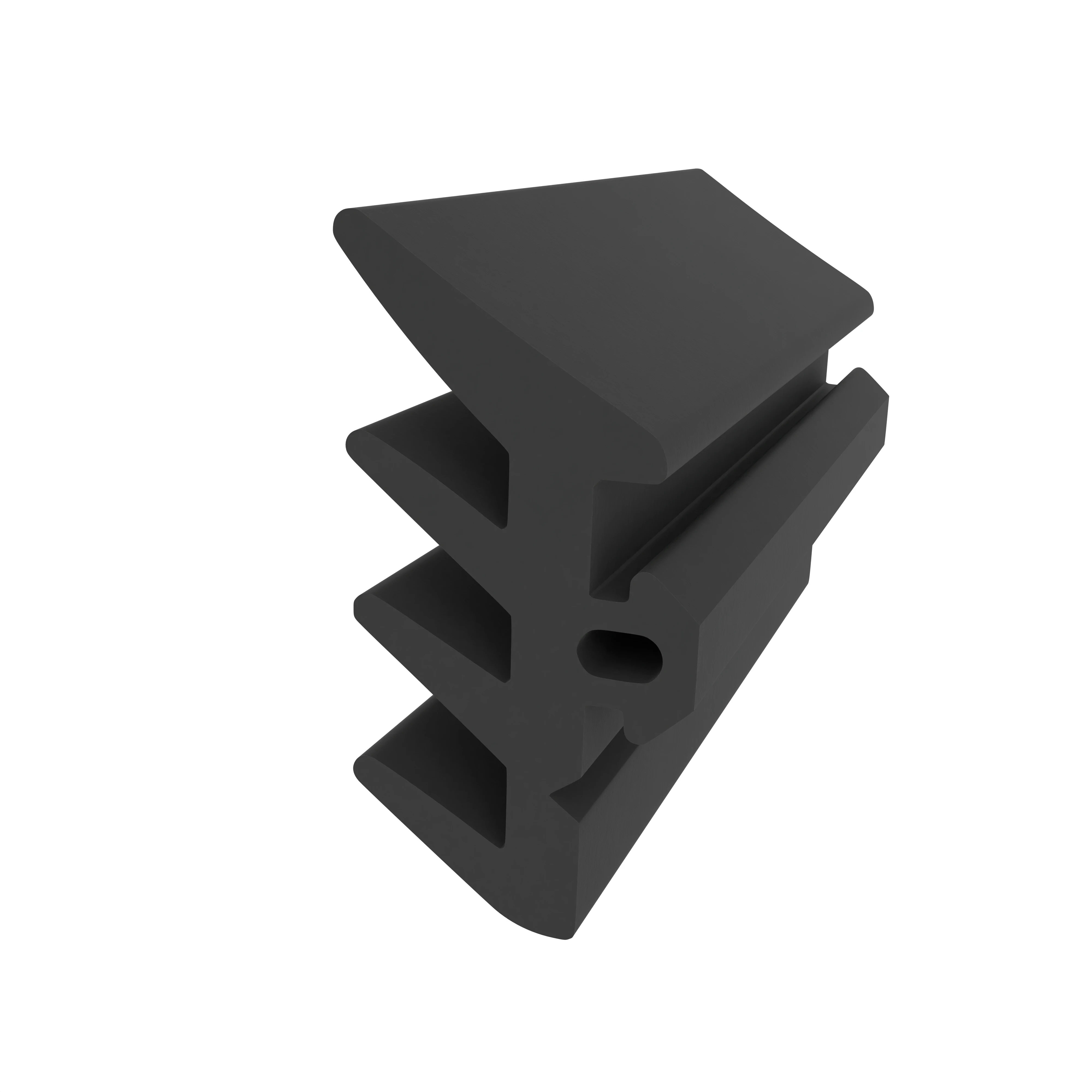 Verglasungsdichtung für Fenster | 10,5 mm Breite | Farbe: schwarz Verglasungsdichtung für Fenster | 10,5 mm Breite | Farbe: schwarz