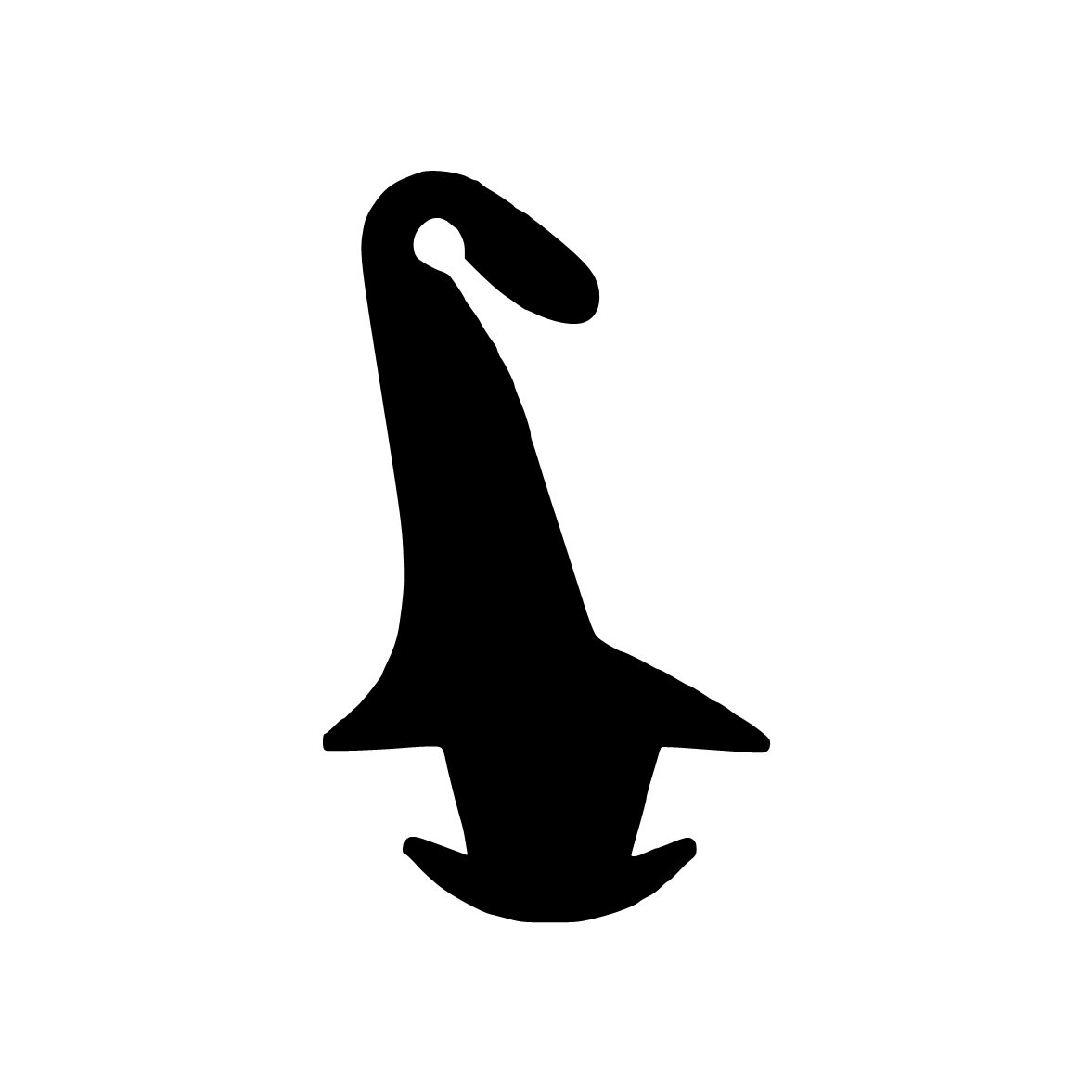Mitteldichtung in schwarz