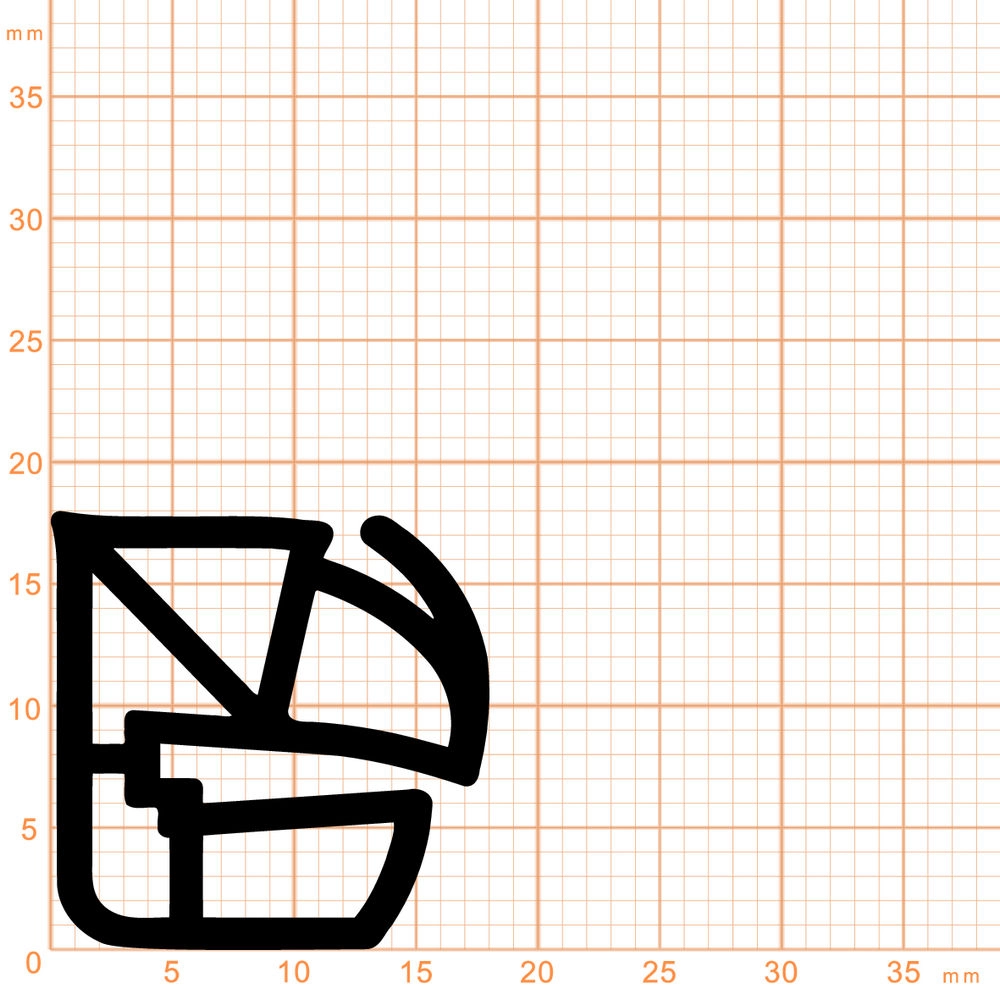 Türrahmen Dichtung - Stahlzargendichtung für Stahltüren | 21 mm Höhe | Farbe: weiß