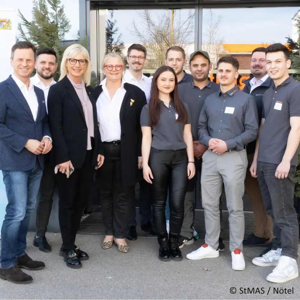 Gruppenfoto von Graf Dichtungen Mitarbeitern