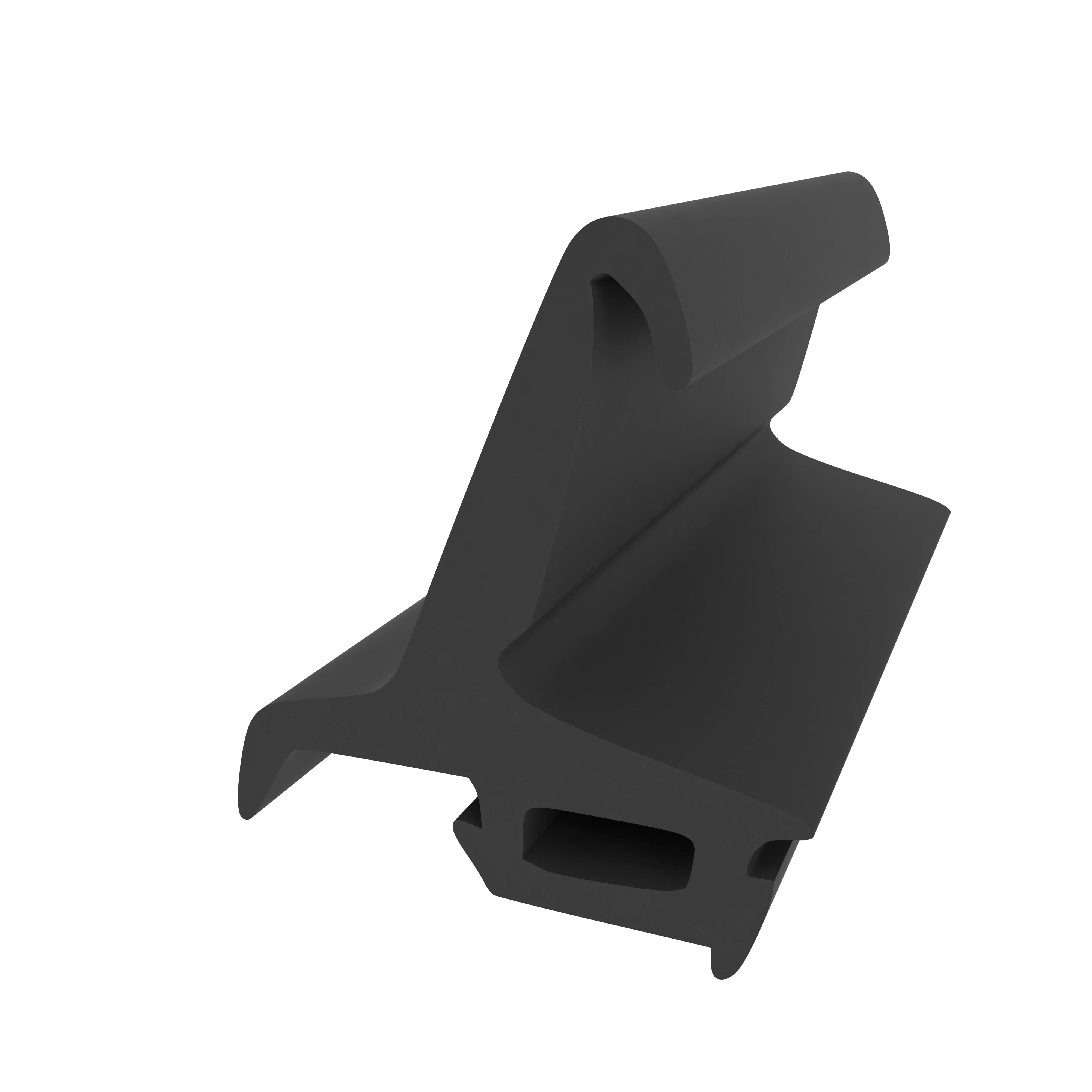 Mitteldichtungen - Mitteldichtung für Metall- und Alufenster | 19 mm Höhe | Farbe: schwarz