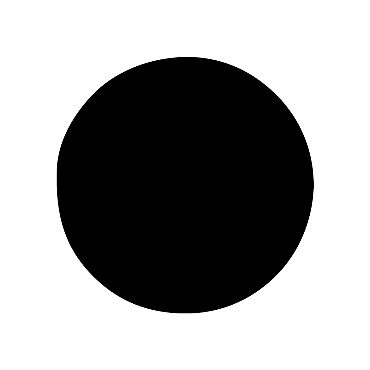Moosgummi - Rundschnurprofil | 6 mm Durchmesser | Farbe: schwarz