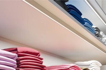 Unterbauprofil für Häfele Loox | Modell: Profil 2104 | Länge: 3000 mm