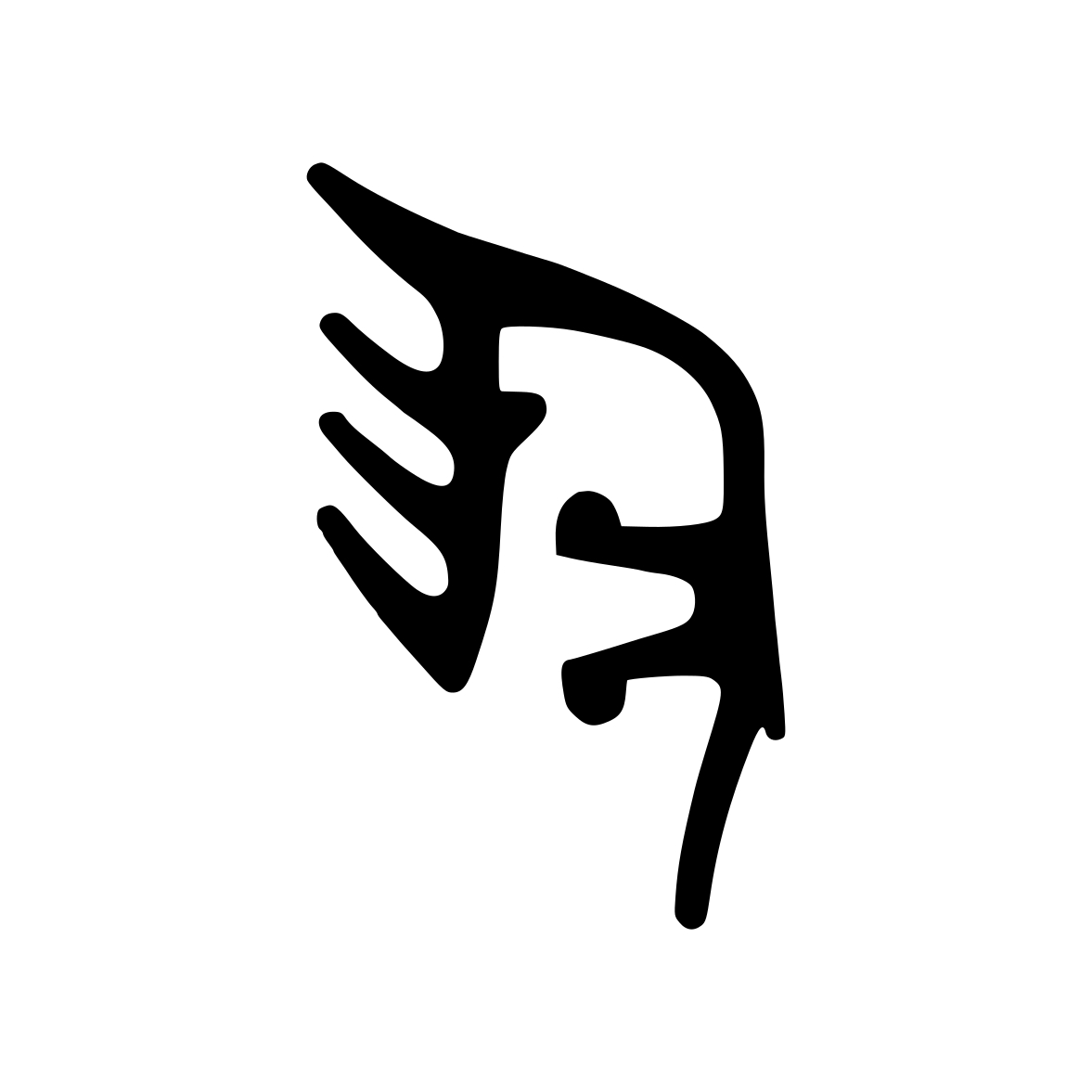 Verglasungsdichtung für Fenster | 20 mm Breite | Farbe: schwarz