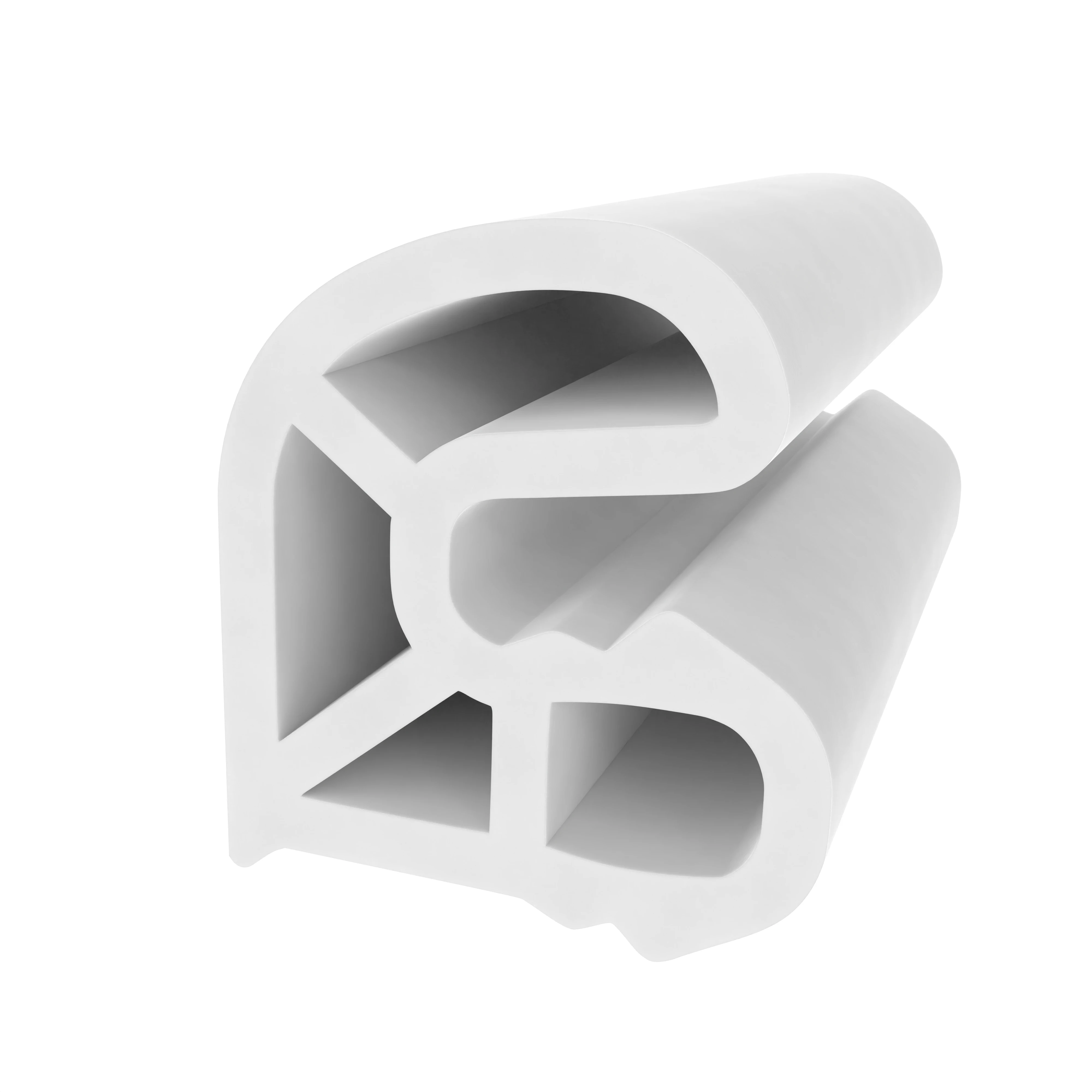 Stahlzargendichtung für Stahlzargen | 17 mm Höhe | Farbe: weiß