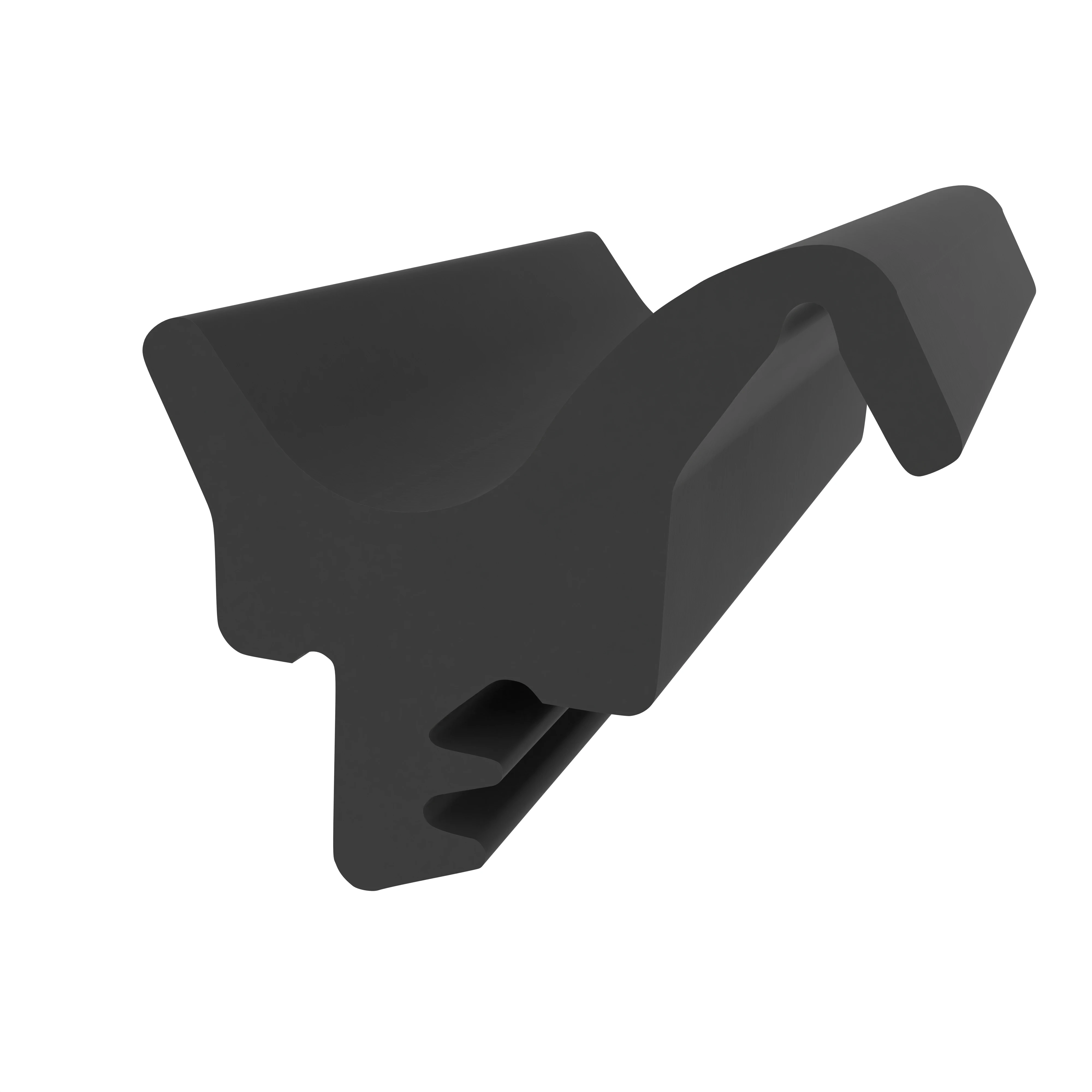 Mitteldichtungen - Mitteldichtung für Kunststofffenstern | 15 mm Höhe | Farbe: schwarz