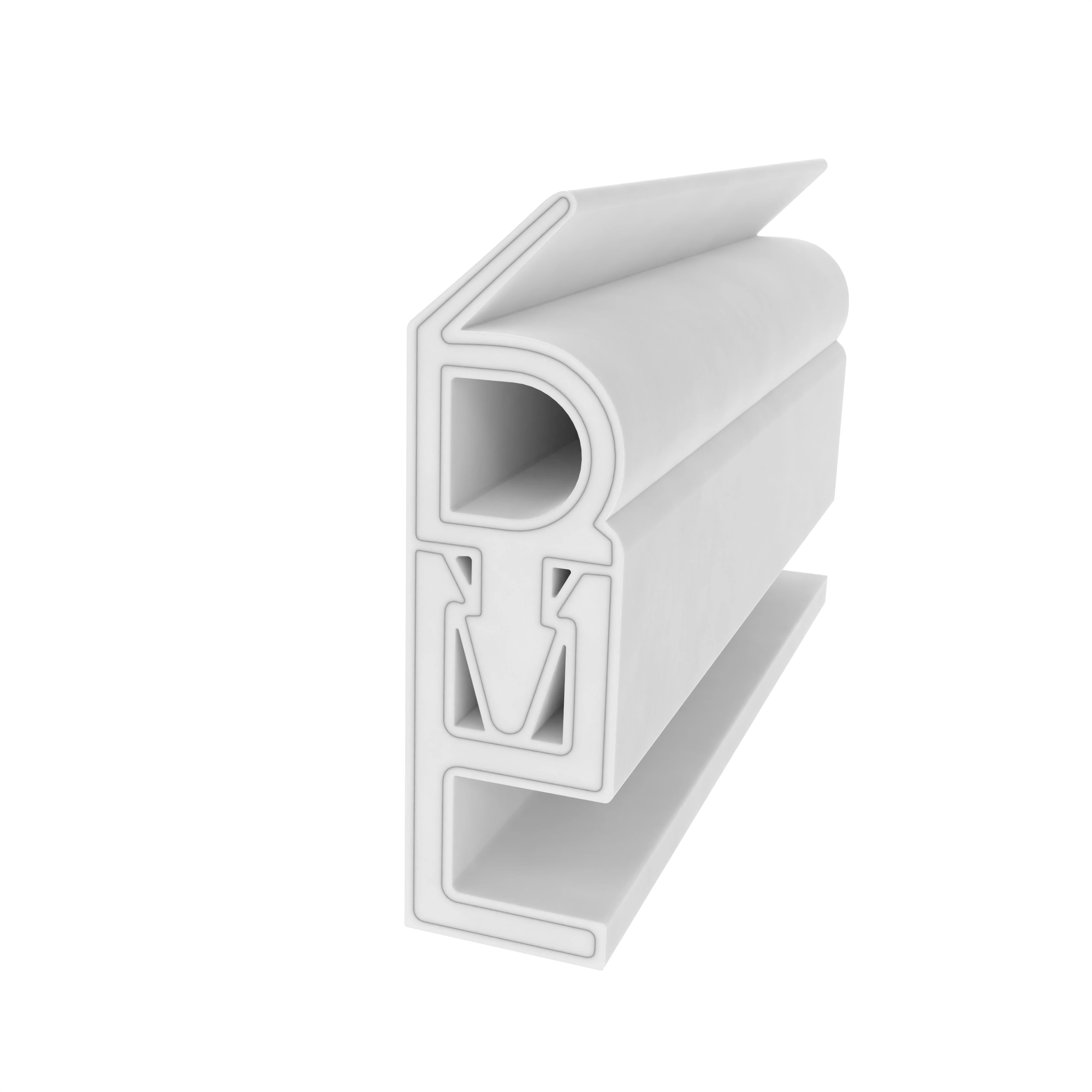 Anpressdichtung für Fenster- und Türrahmen | 2000 mm Länge | Farbe: weiß Anpressdichtung für Fenster- und Türrahmen | 2000 mm Länge | Farbe: weiß