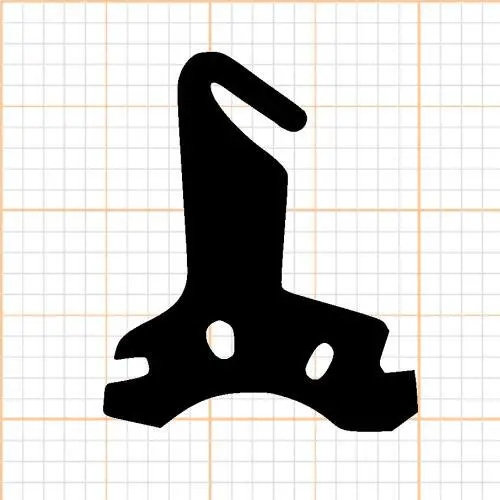 Mitteldichtungen - Mitteldichtung für Metall- und Alufenster | 18 mm Höhe | Farbe: schwarz