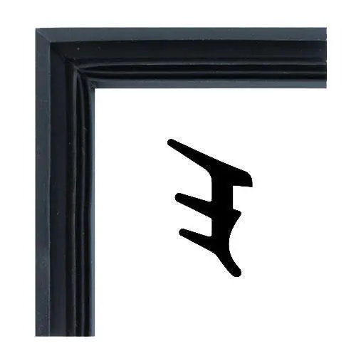 Dichtungsecke für Verglasungsdichtung F1987 | Farbe: schwarz