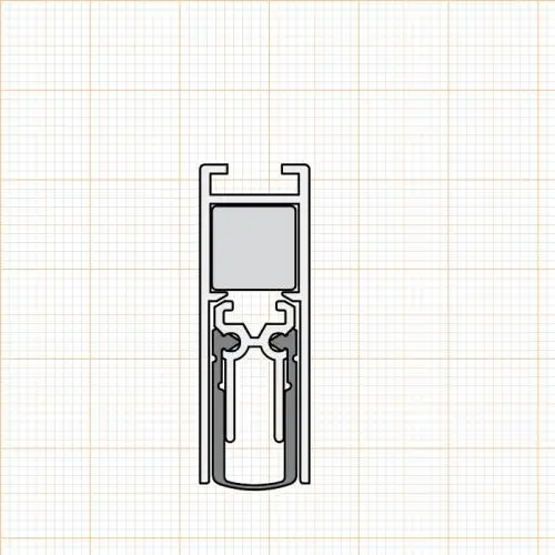 Absenkdichtungen - Schall-Ex Slide M-12 WS Absenkdichtung von Athmer | Länge: 1083 mm 