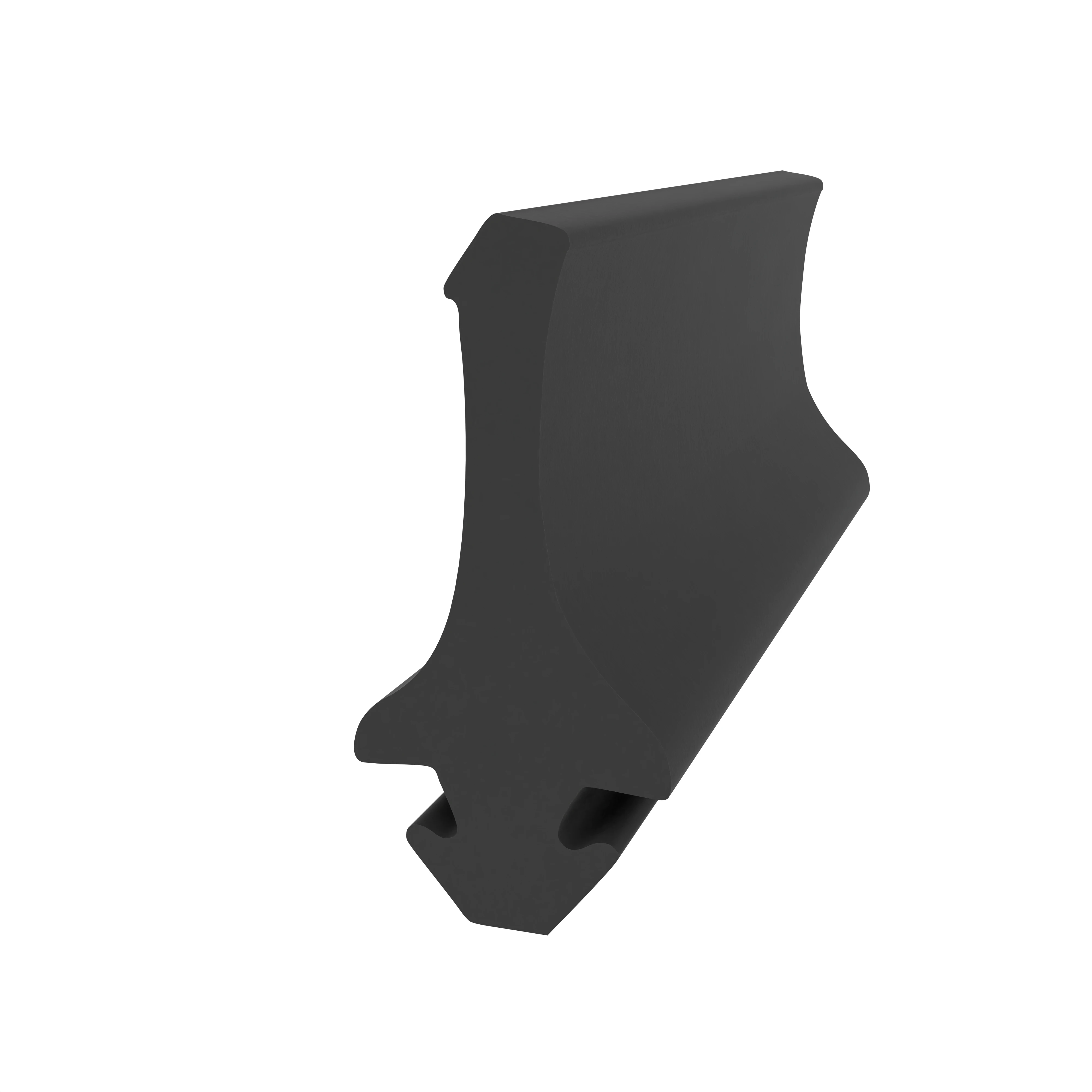 Mitteldichtungen - Mitteldichtung für Metall- und Alufenster | 18 mm Höhe | Farbe: schwarz