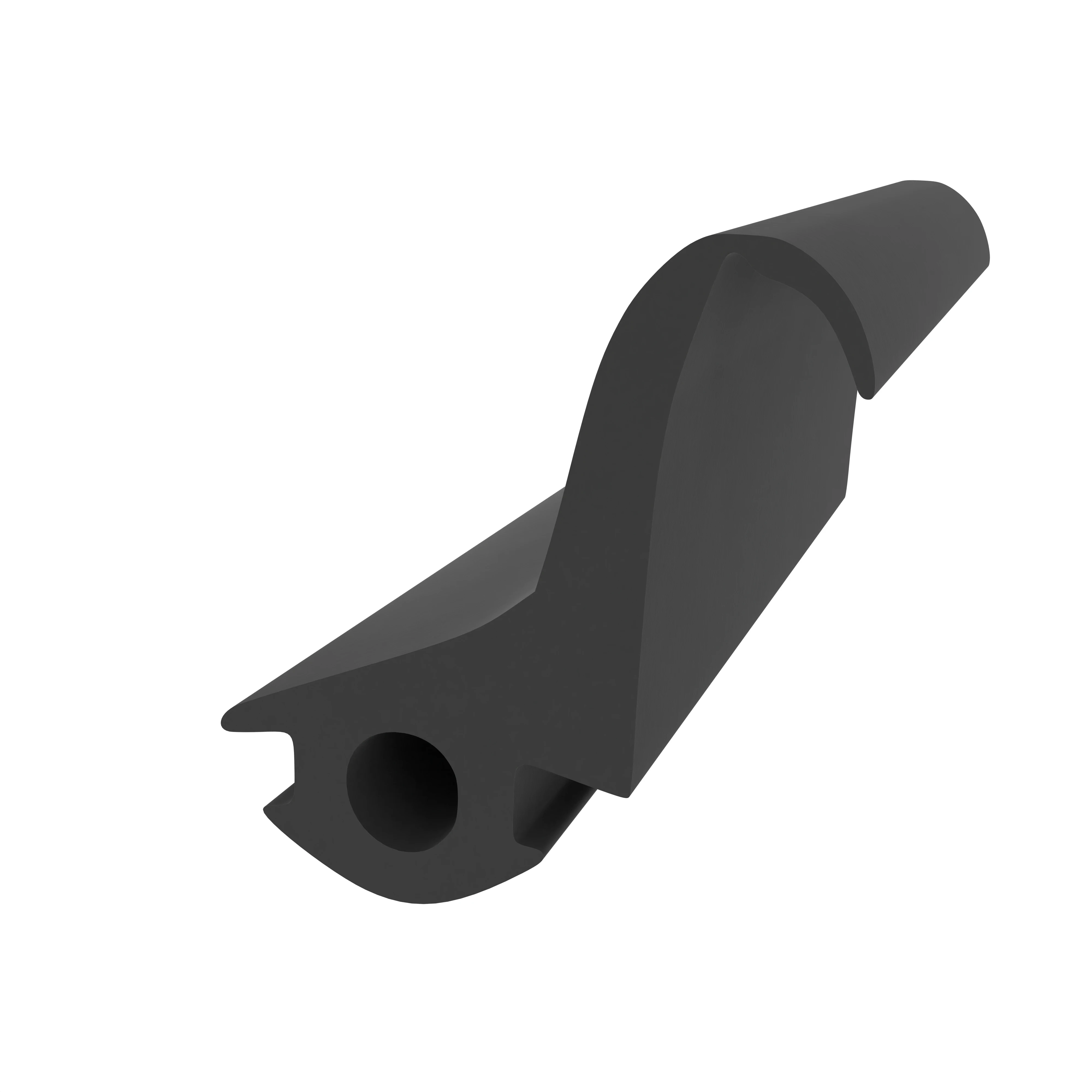 Mitteldichtungen - Mitteldichtung für Metall- und Alufenster | 20 mm Höhe | Farbe: schwarz
