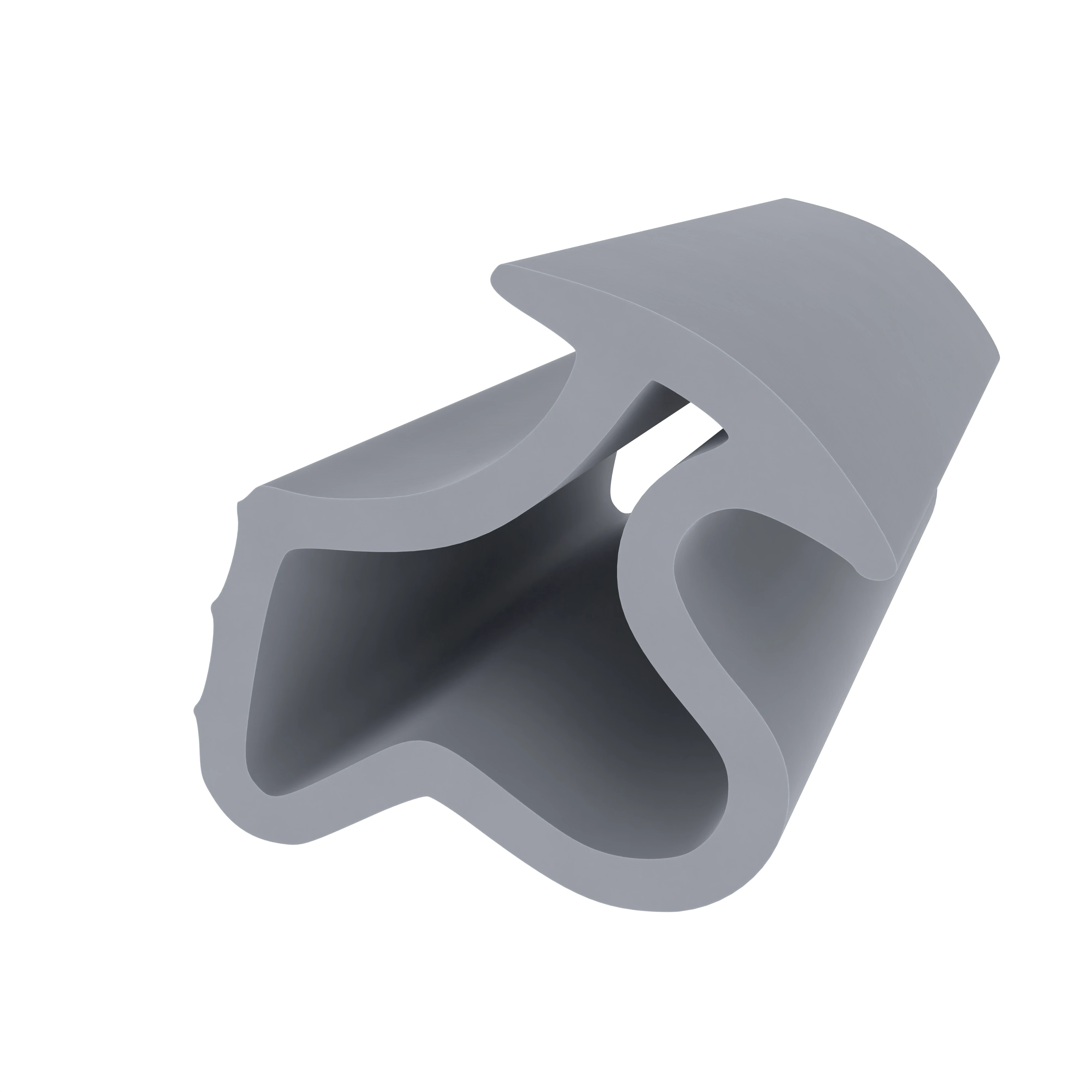 Stahlzargendichtung für Stahlzargen | 12 mm Höhe | Farbe: grau