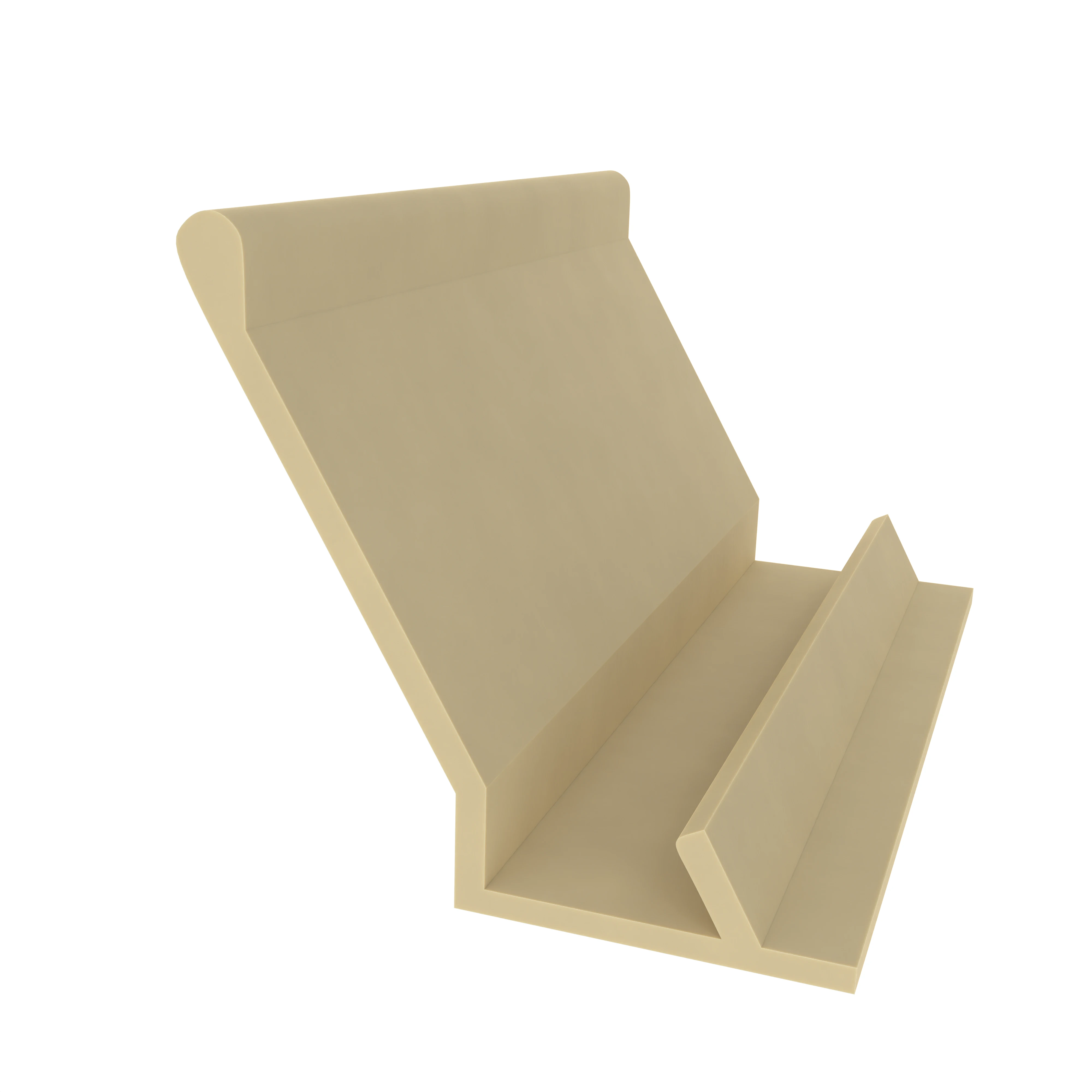 Lippendichtungen - Anschlagdichtung für Kaupp Fenster | 12 mm Breite | Farbe: beige