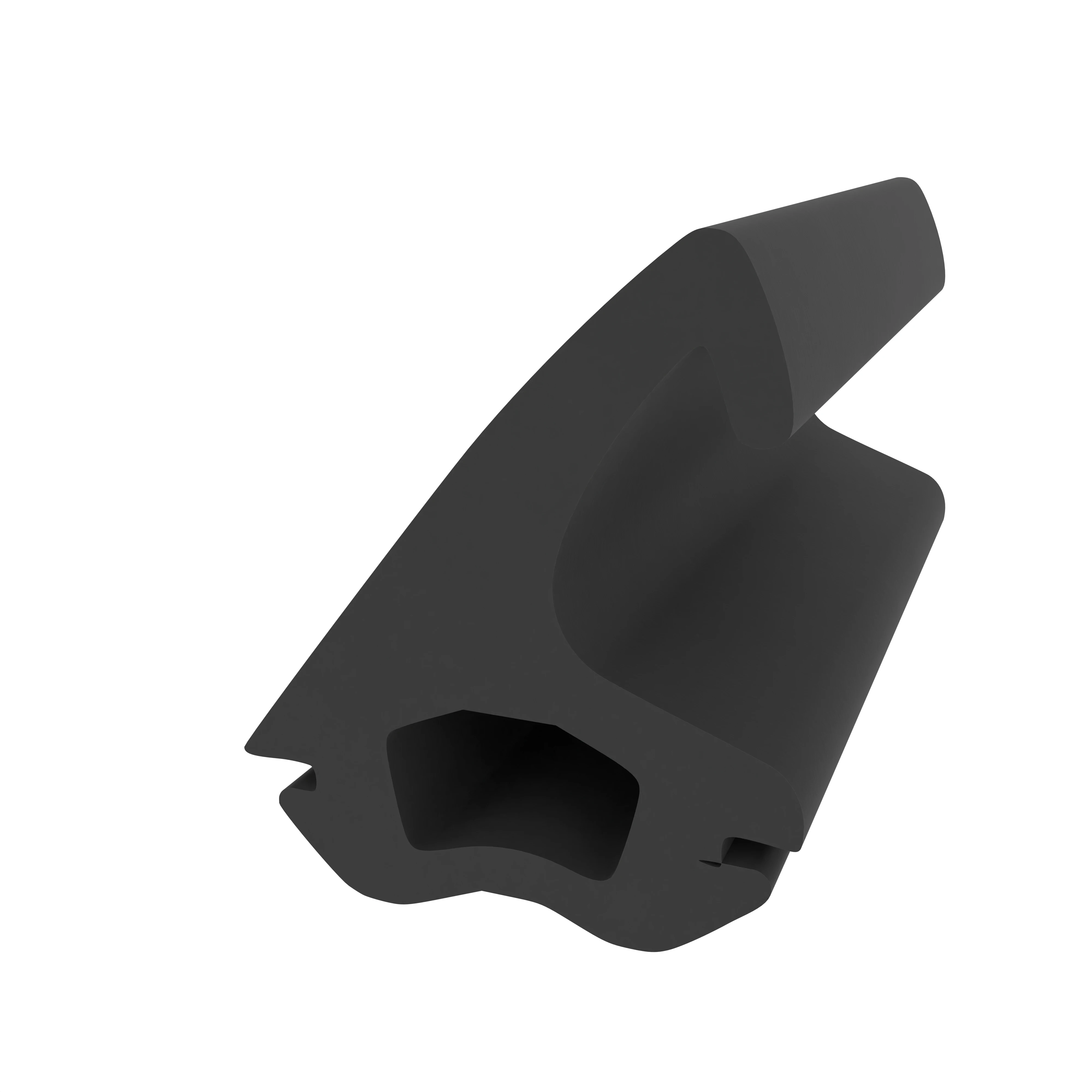 Mitteldichtungen - Mitteldichtung für Metall- und Alufenster | 21 mm Höhe | Farbe: schwarz