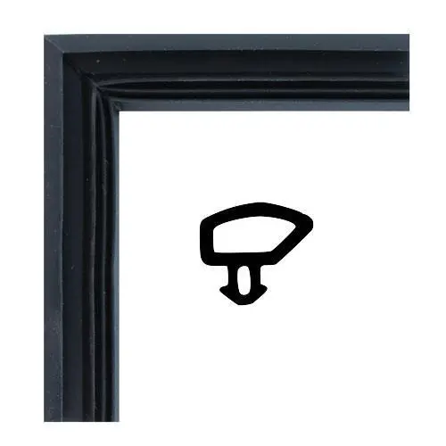 Dichtungsecke für Anschlagdichtung F2311 | Farbe: schwarz Dichtungsecke für Anschlagdichtung F2311 | Farbe: schwarz