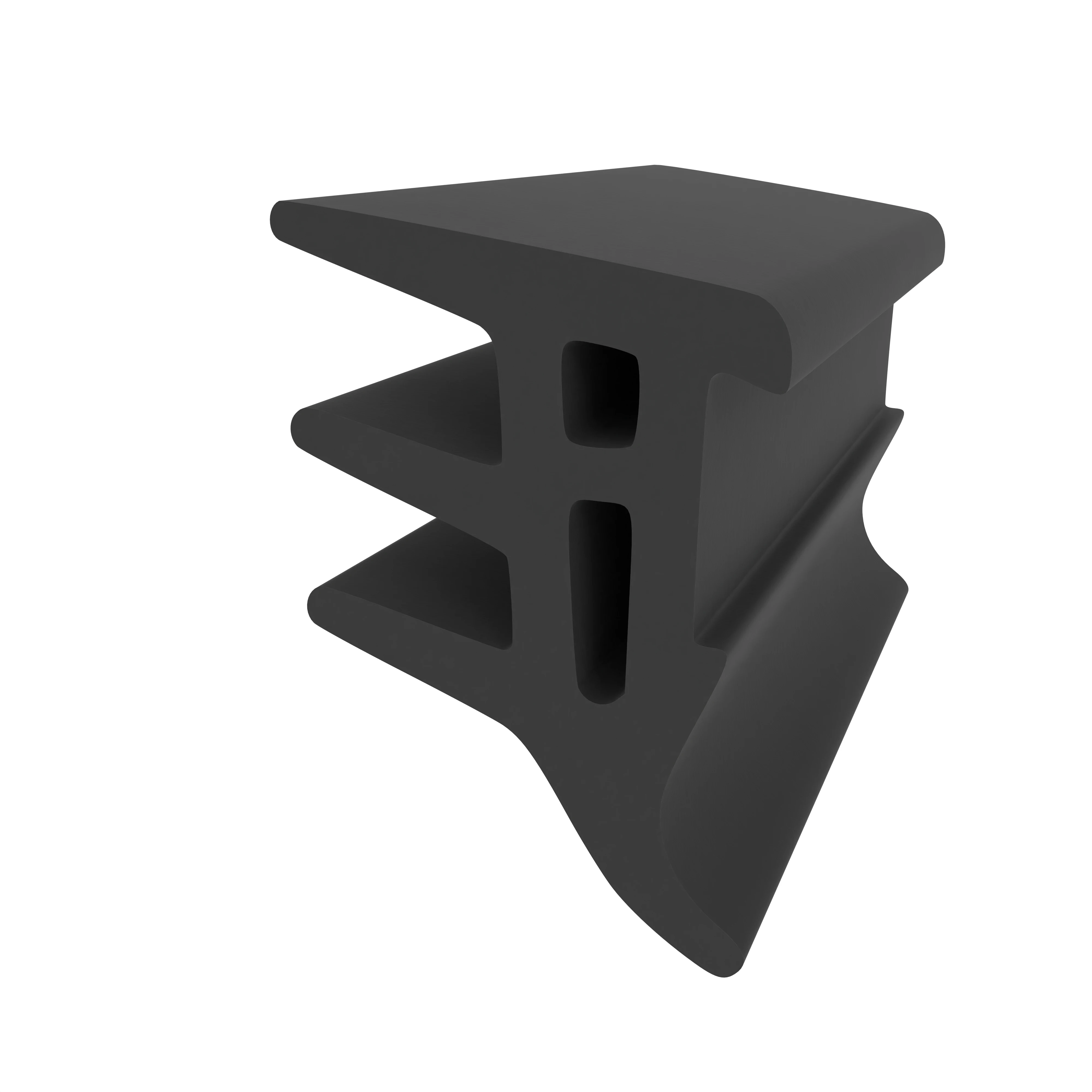Verglasungsdichtungen - Verglasungsdichtung für Fenster | 12 mm Breite | Farbe: schwarz