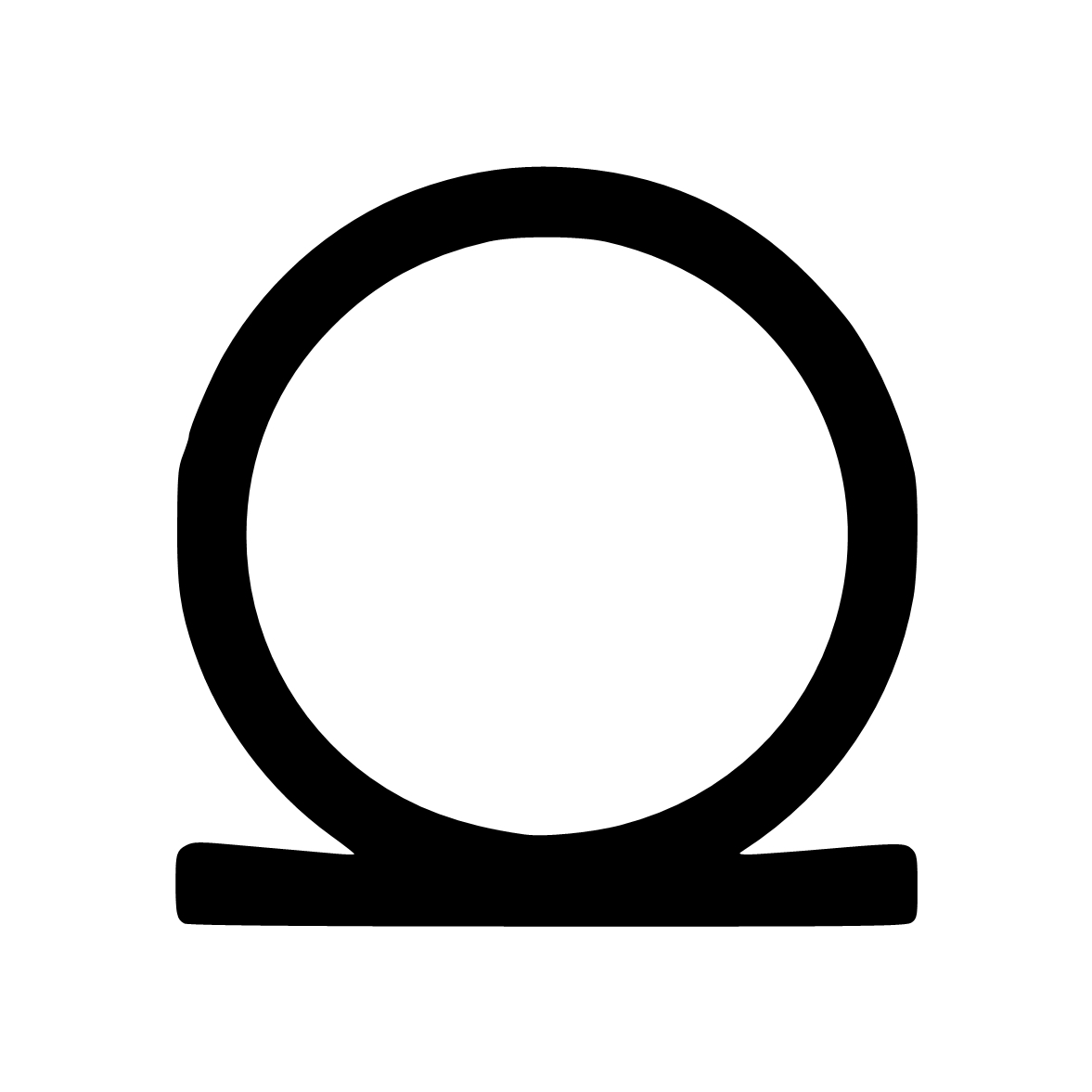 Türdichtung selbstklebend - Klebedichtung  für Türen und Fenster | Omega-Form | 8 mm Breite | Farbe: schwarz